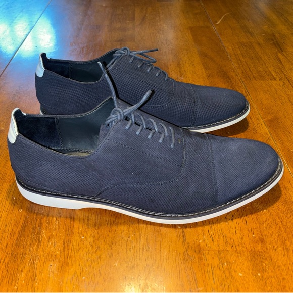 Aldo Blue Mens Oxford Size 10.5 - Picture 2 of 6